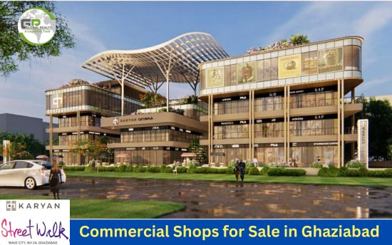 Commercial Shops for Sale in Ghaziabad - Karyan Street Walk